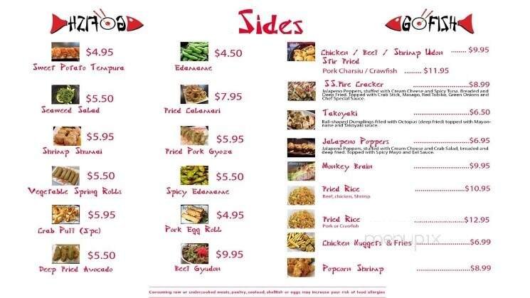 Menu page 2