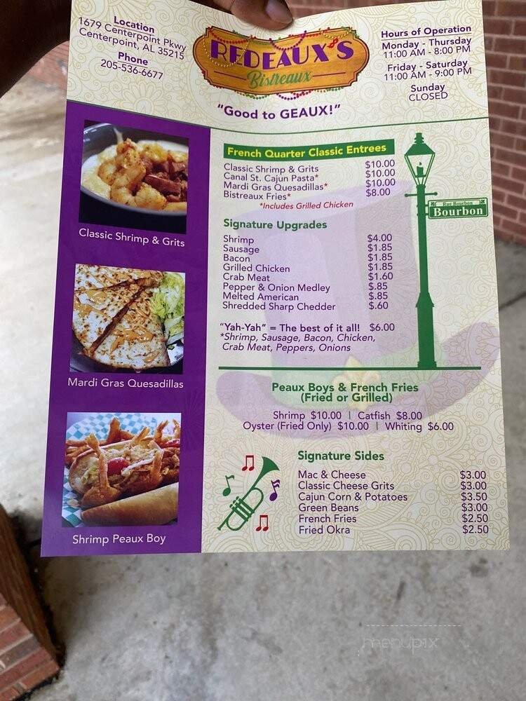 Menu page 2