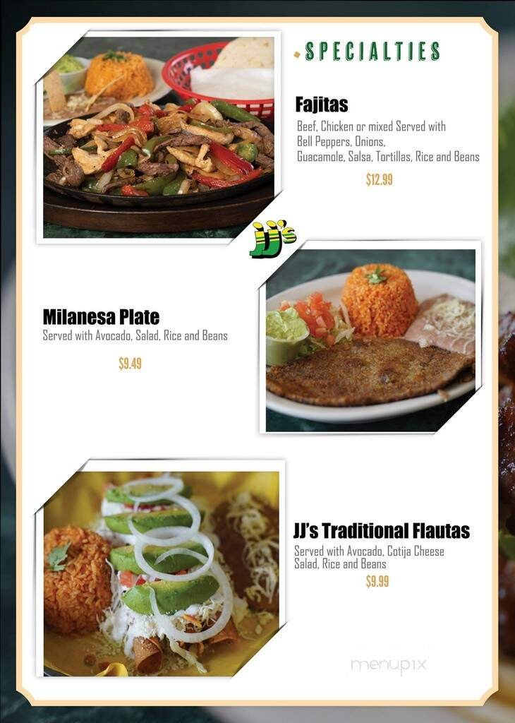 Menu page 2