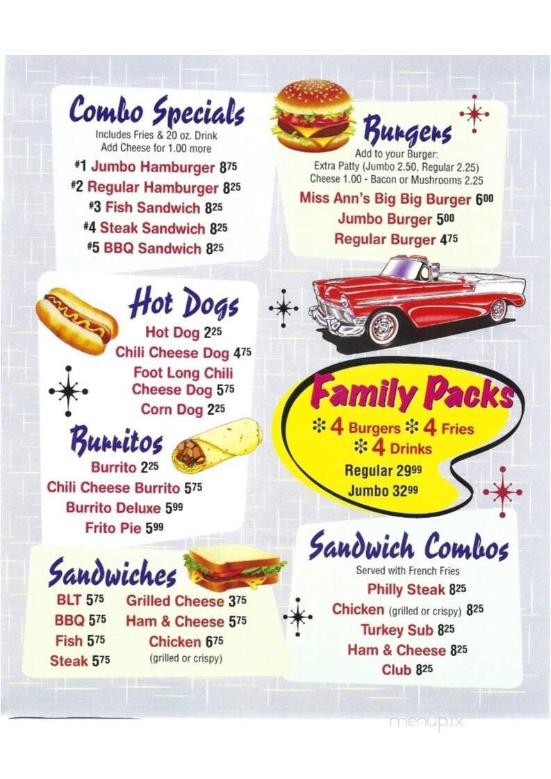 Menu page 2