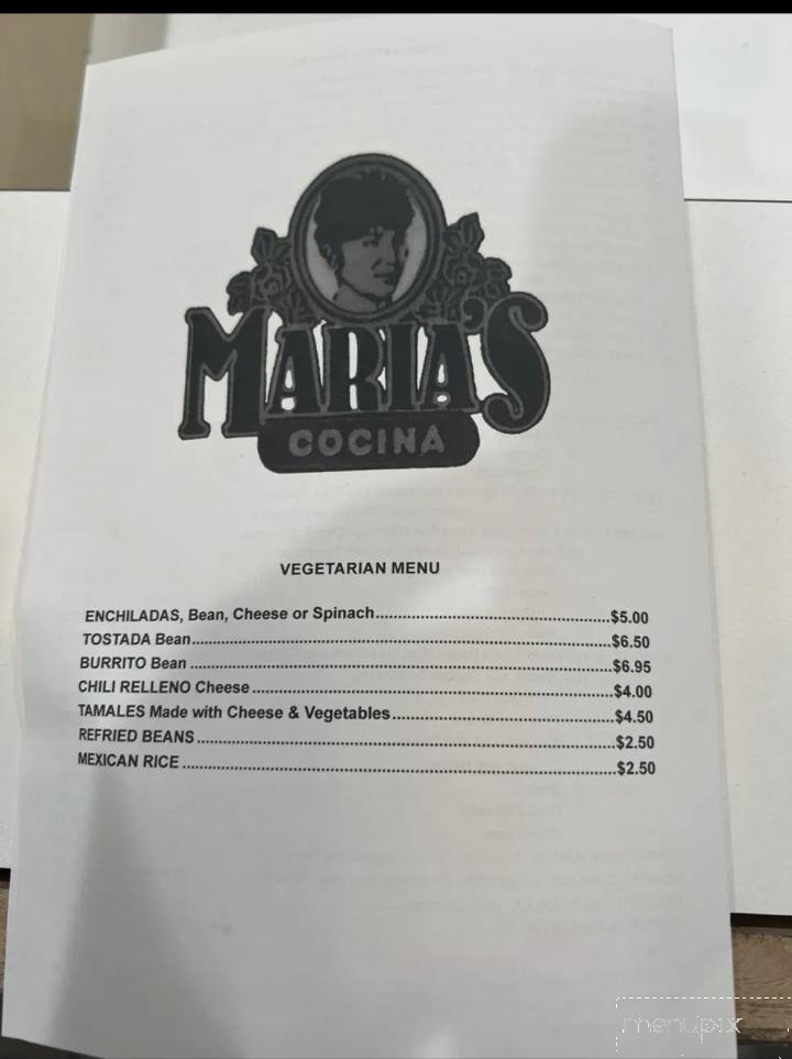 Menu page 1