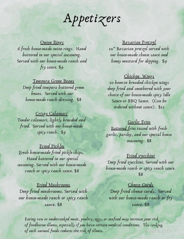 Menu page 2