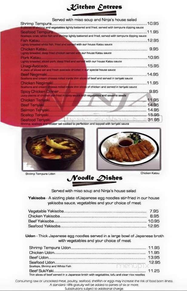 Menu page 2