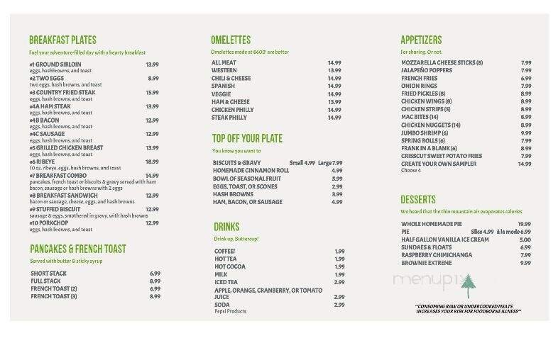Menu page 2