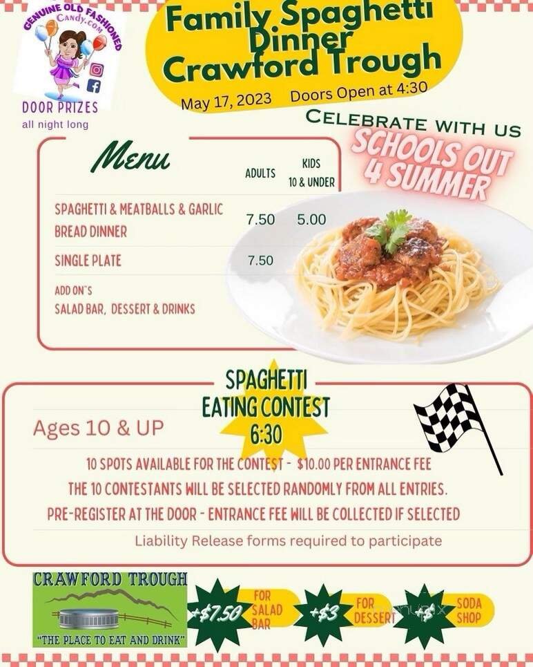 Menu page 1