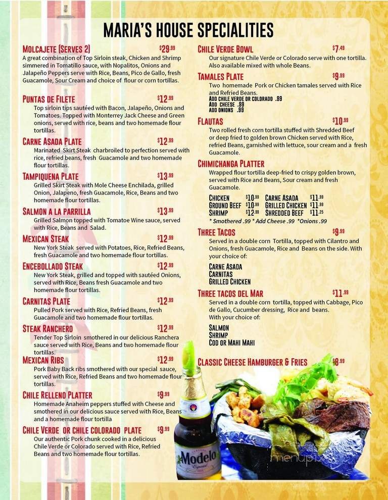 Menu page 2