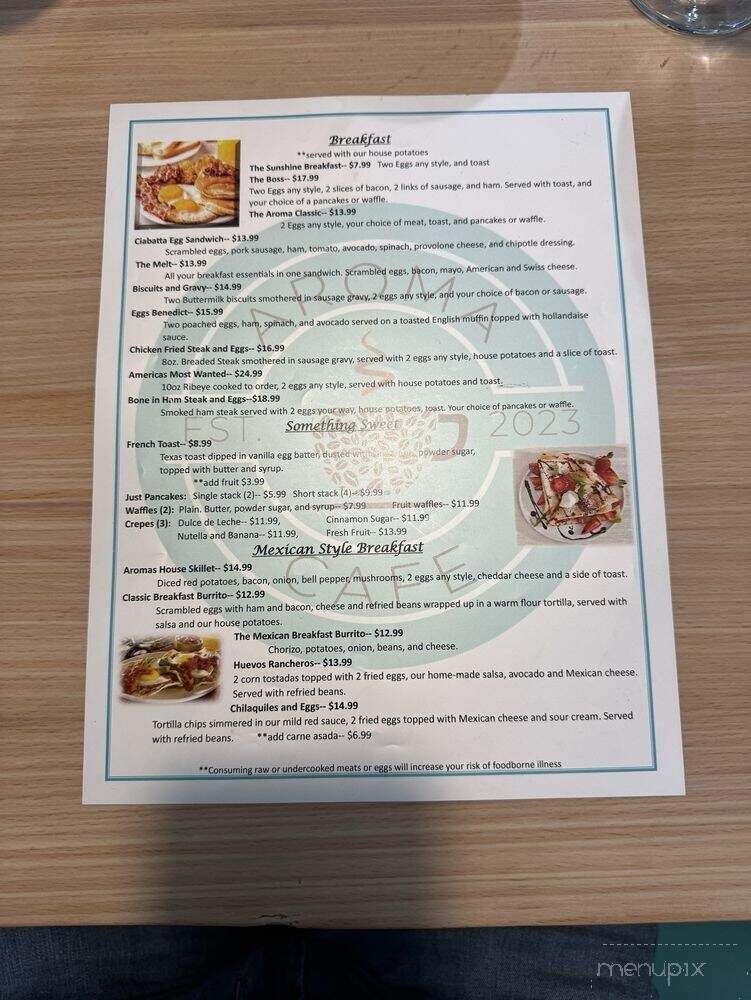 Menu page 2