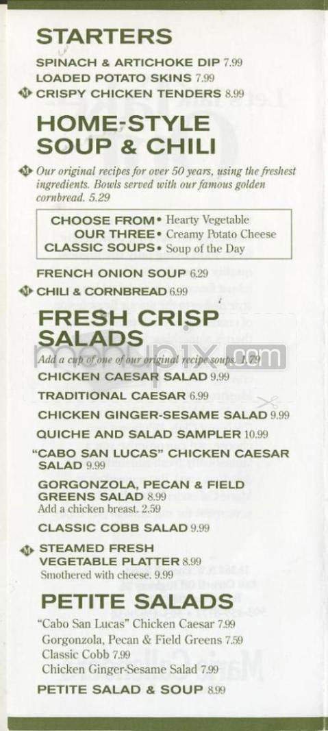 Menu page 2