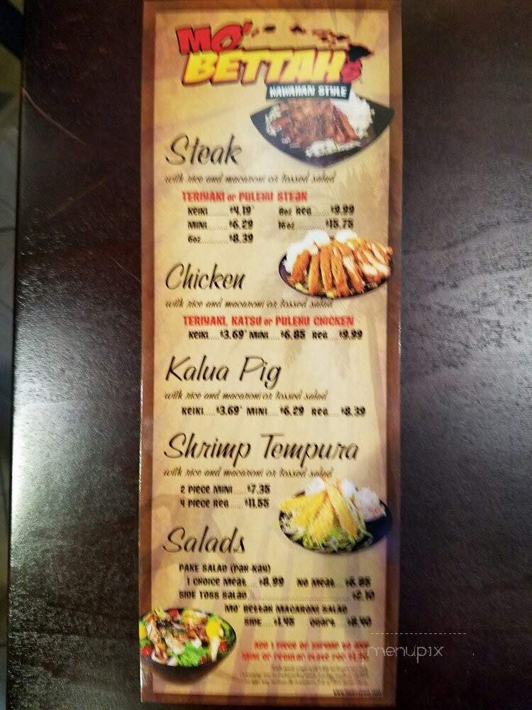 Menu page 2