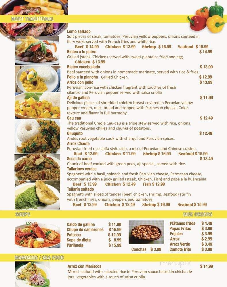 Menu page 2