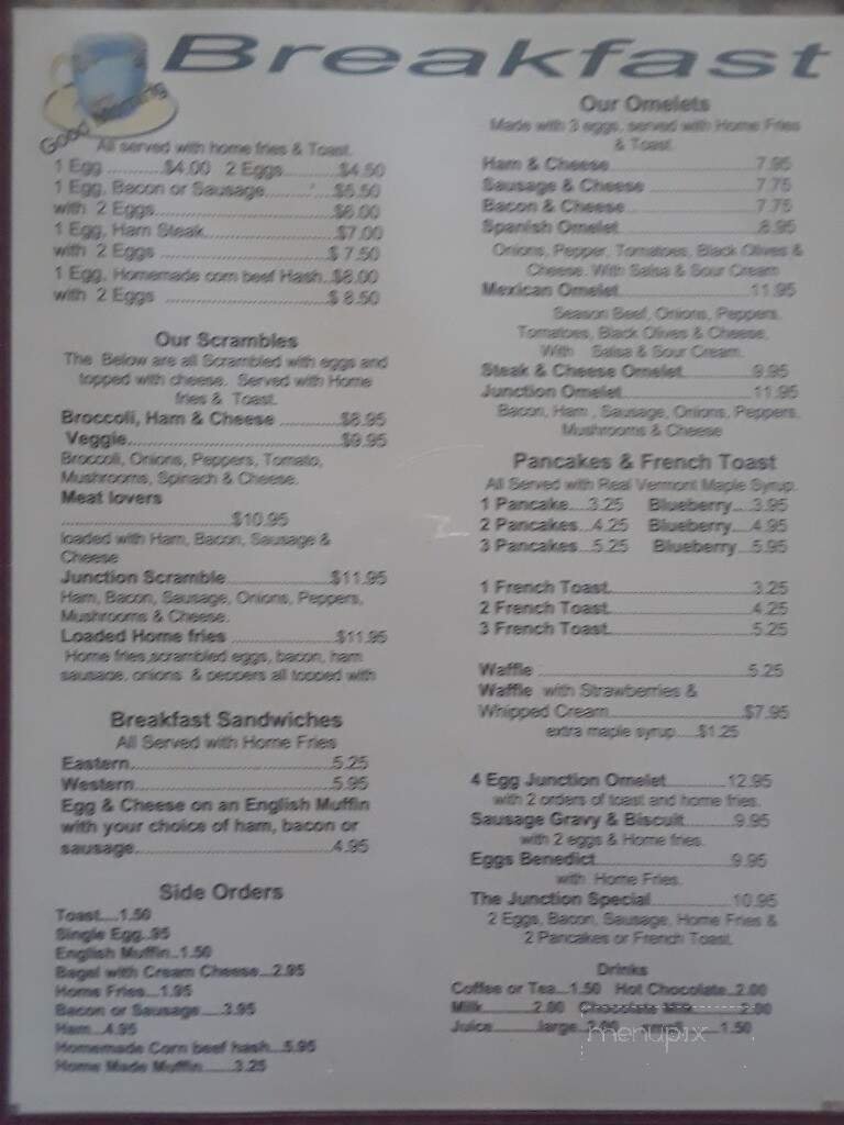 Menu page 1