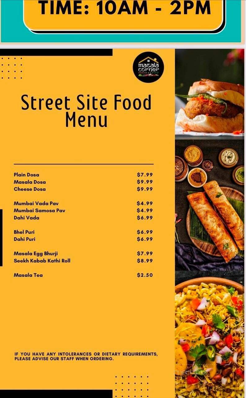 Menu page 1