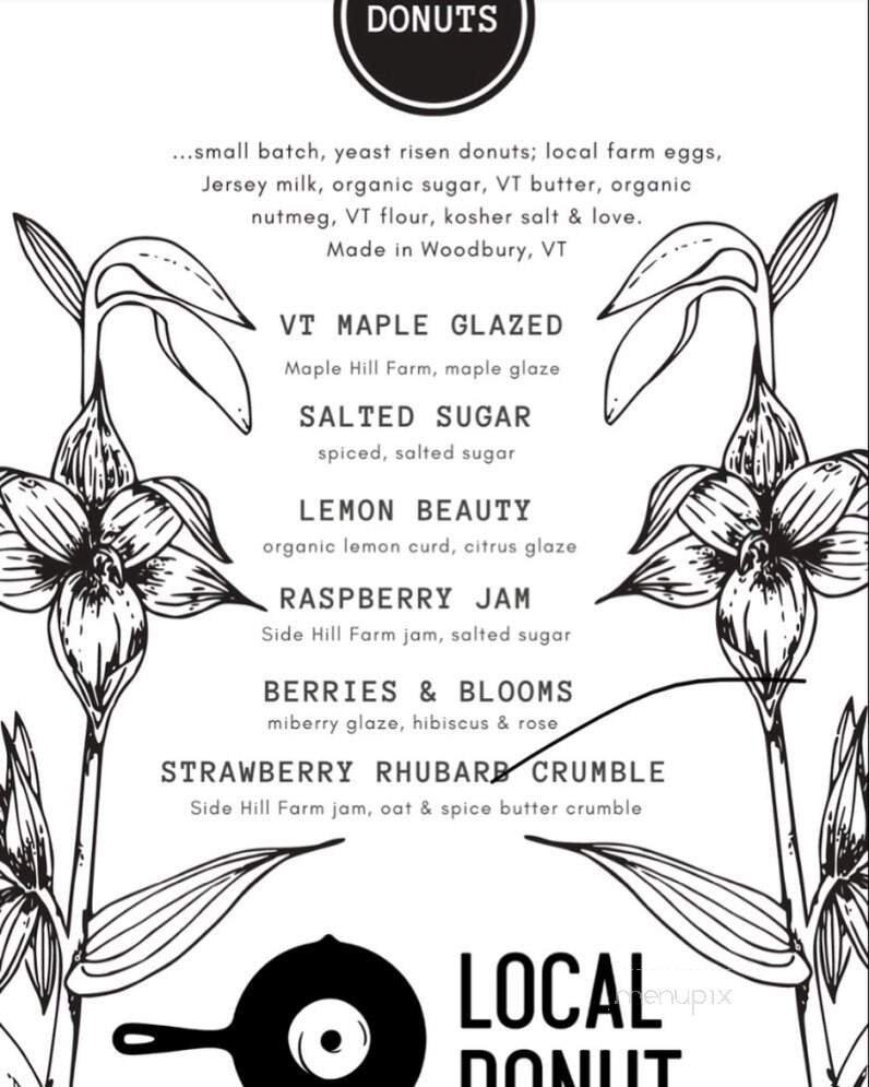 Menu page 1