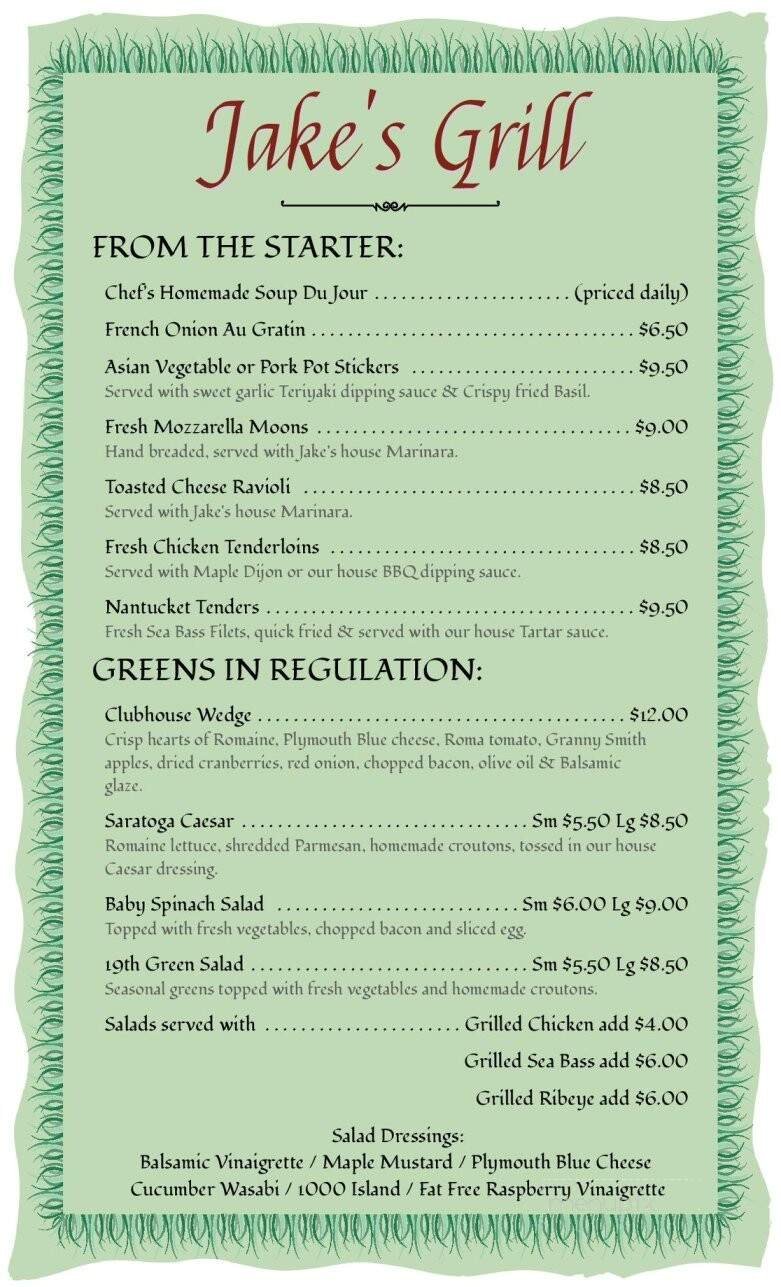 Menu page 1
