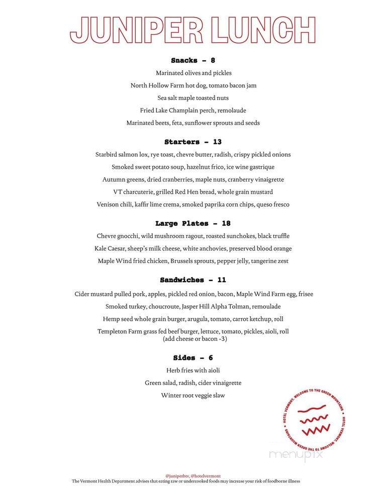 Menu page 2