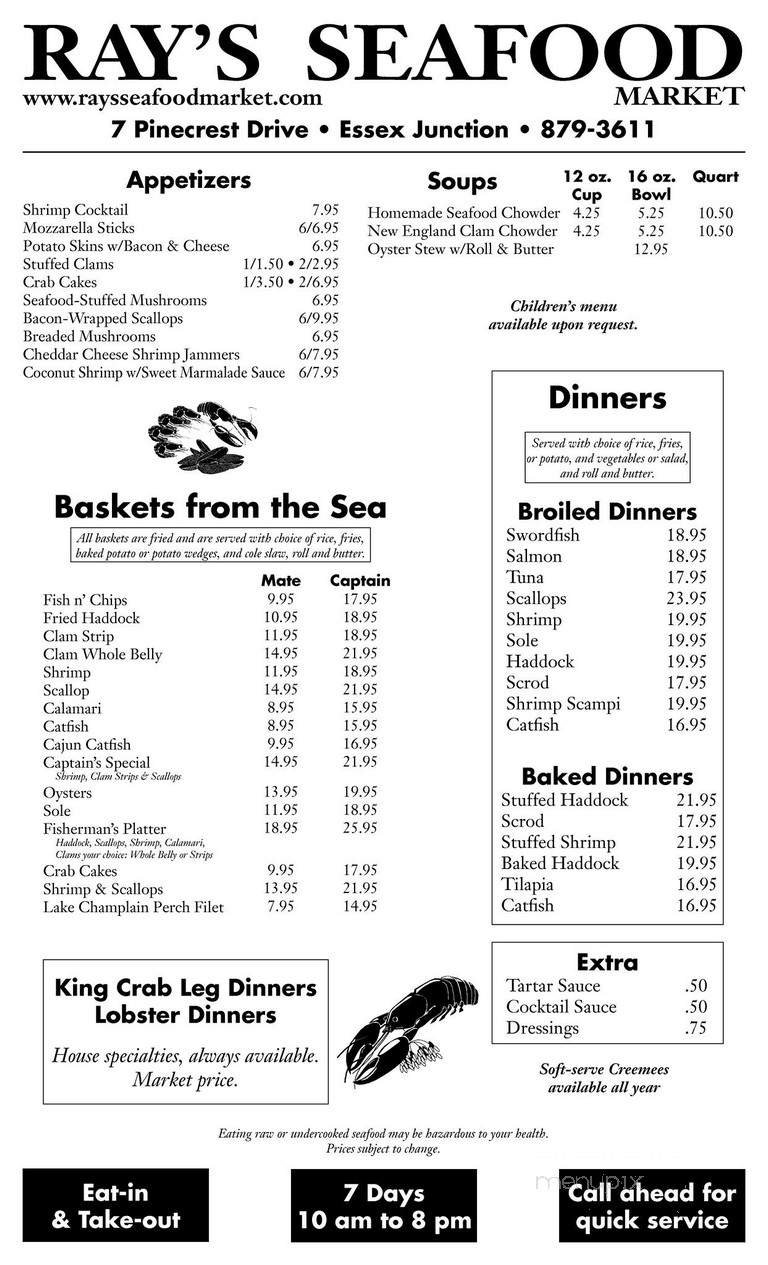 Menu page 1