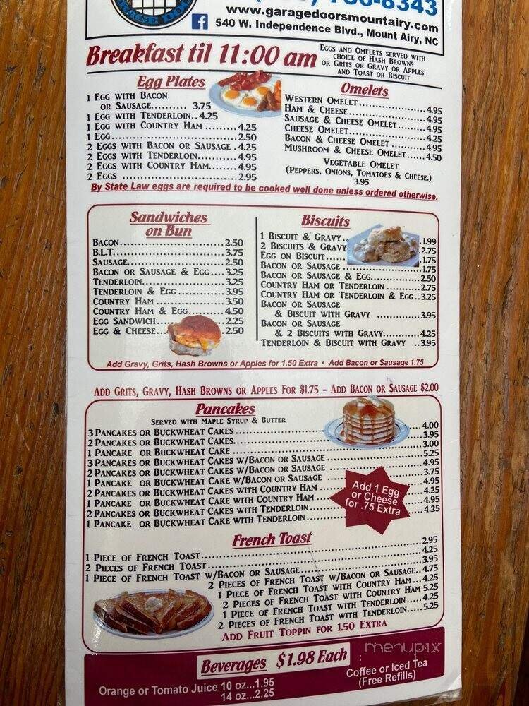 Menu page 2
