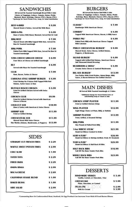 Menu page 2