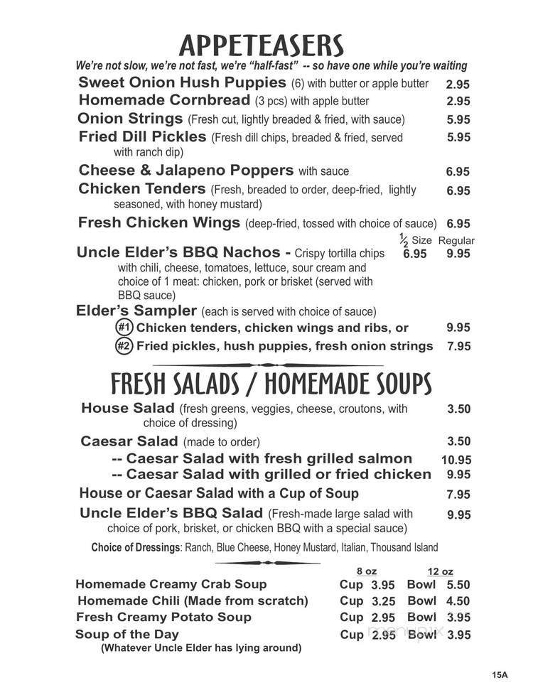 Menu page 2
