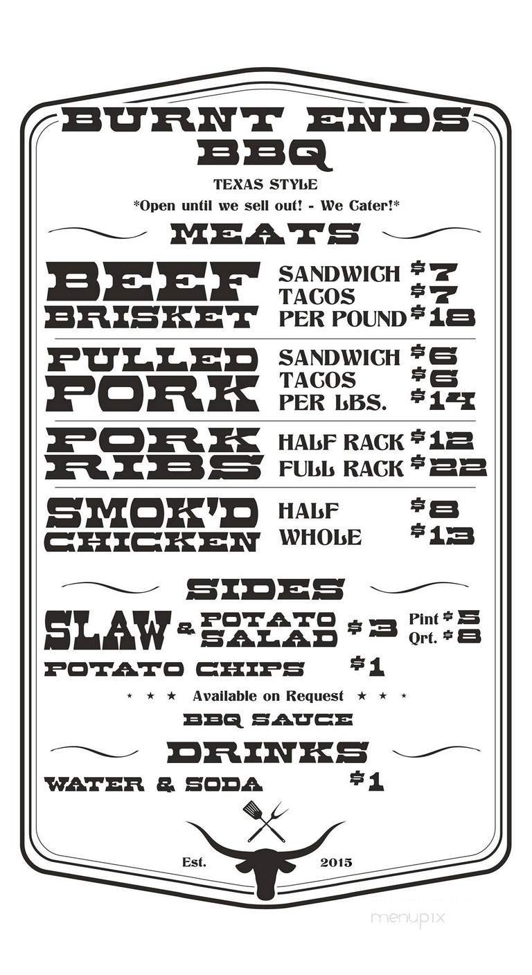 Menu page 1