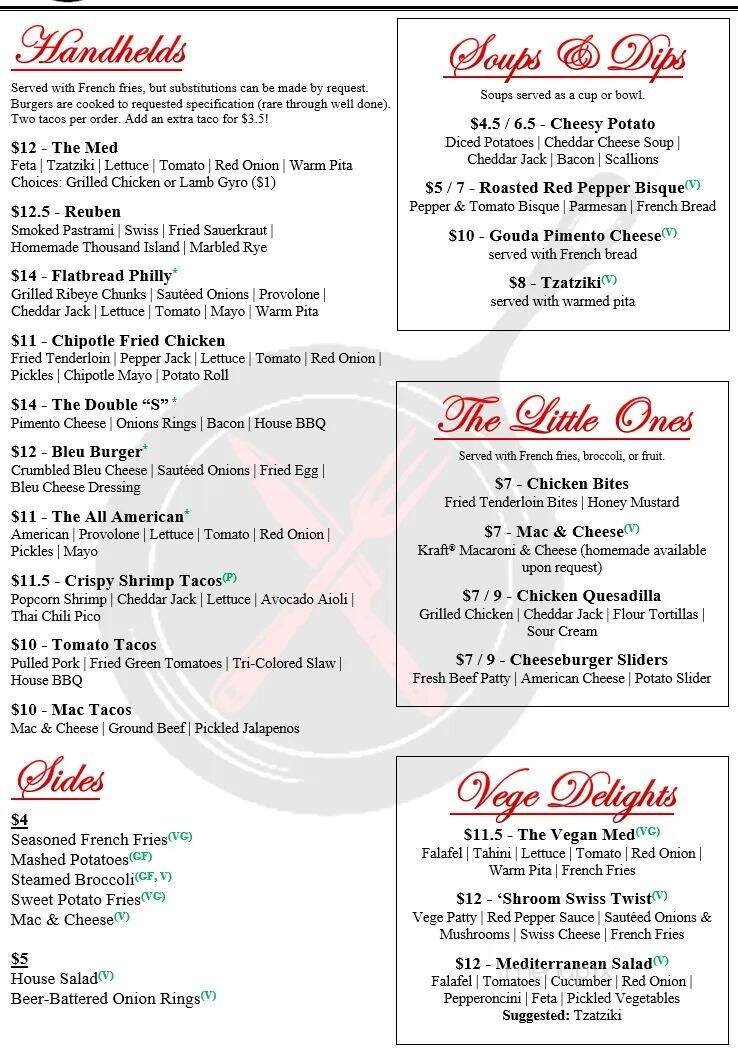 Menu page 2