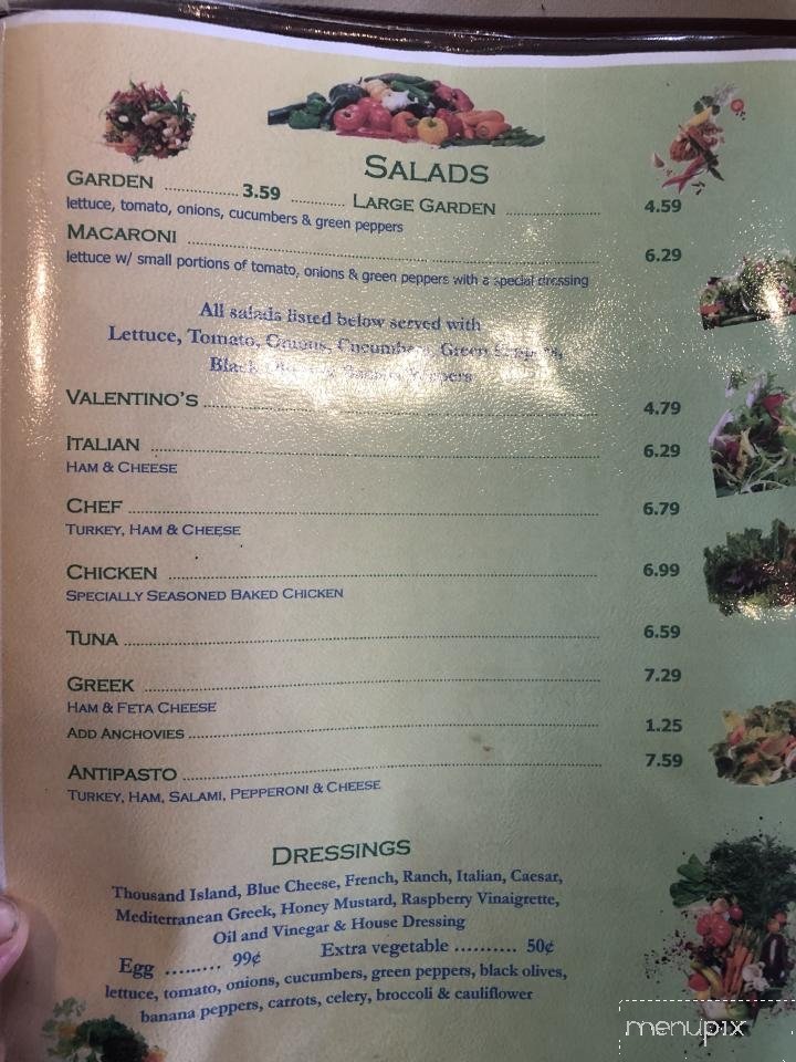 Menu page 2