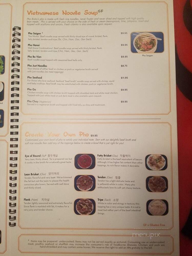 Menu page 2