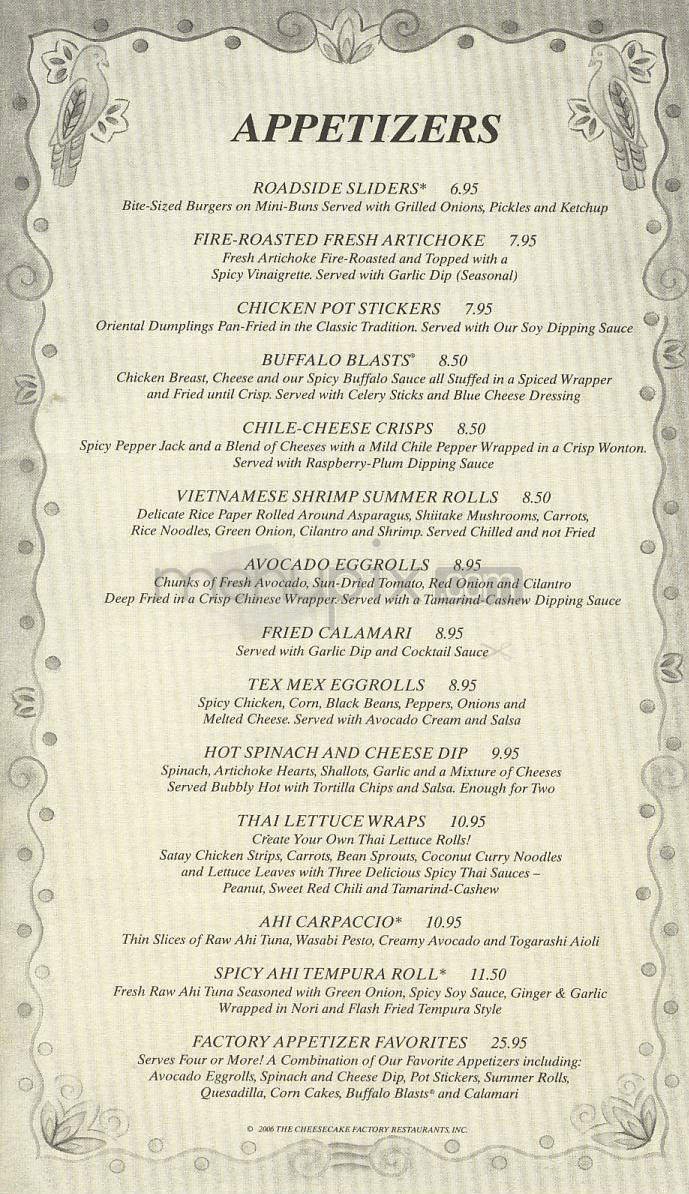 Menu page 2