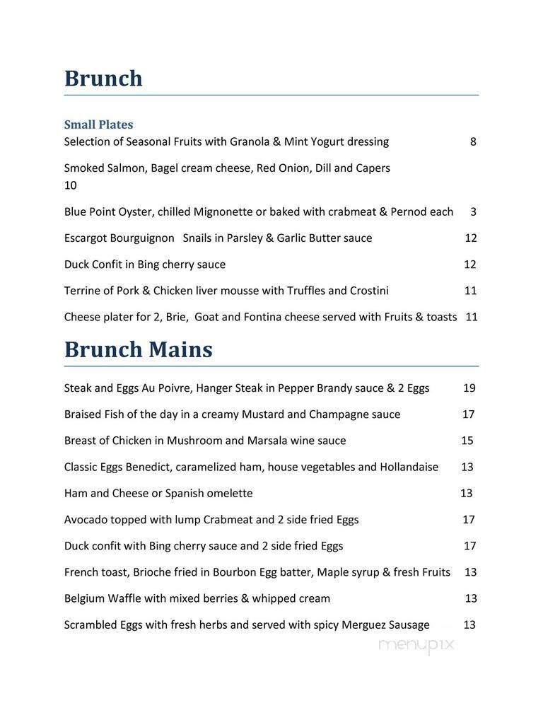 Menu page 2