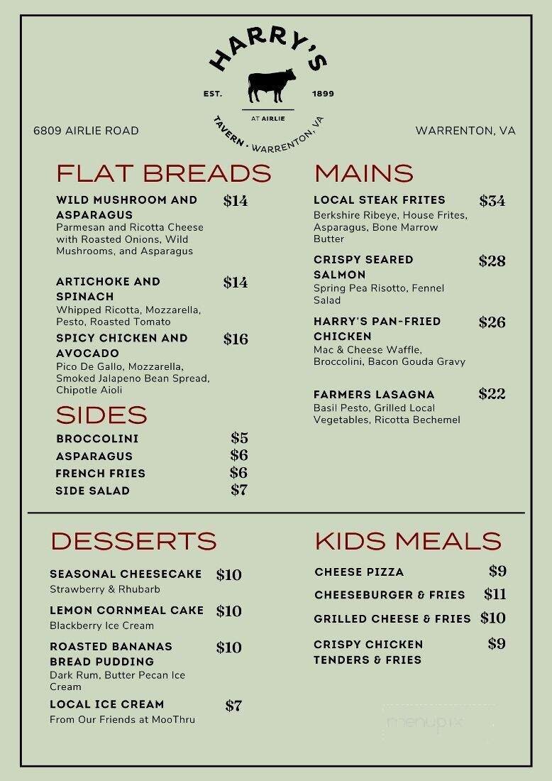 Menu page 2