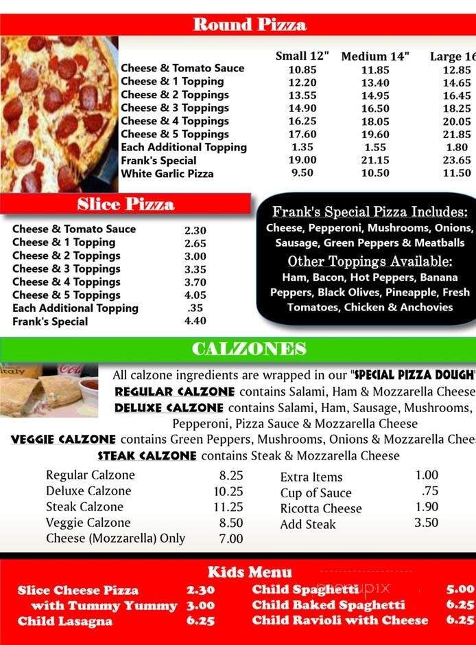 Menu page 2