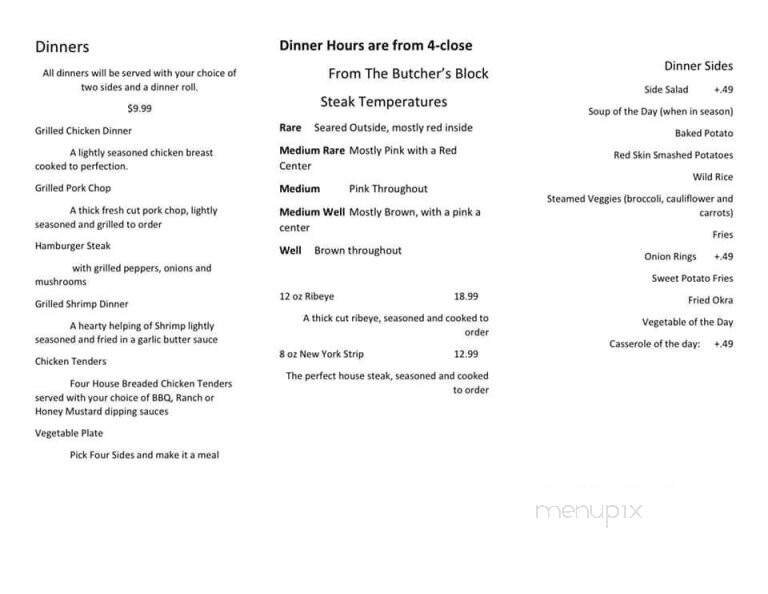 Menu page 2