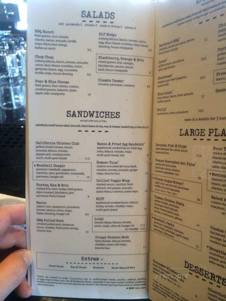 Menu page 2