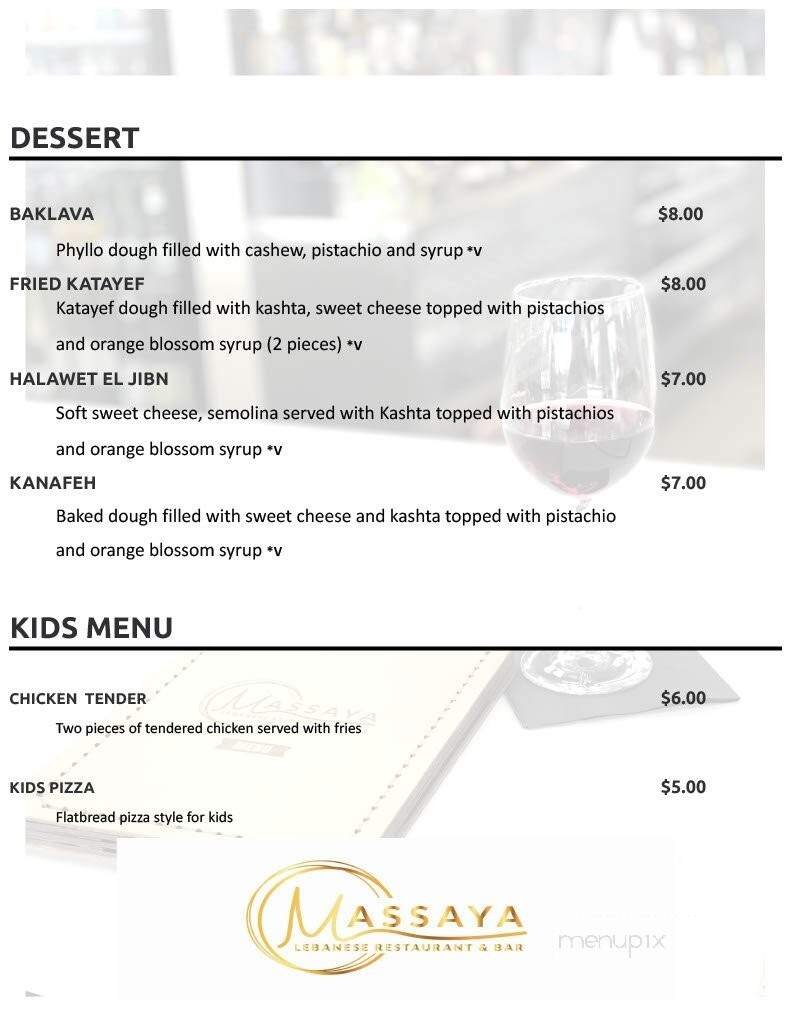 Menu page 2