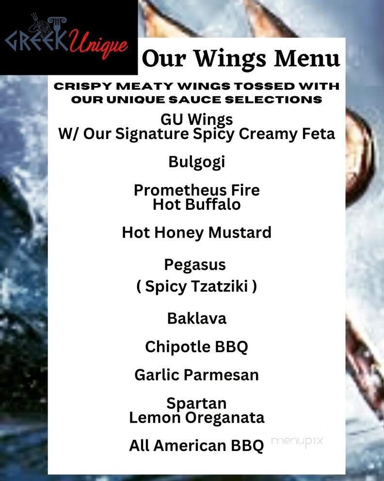 Menu page 2