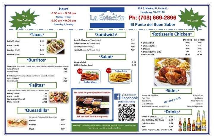 Menu page 2