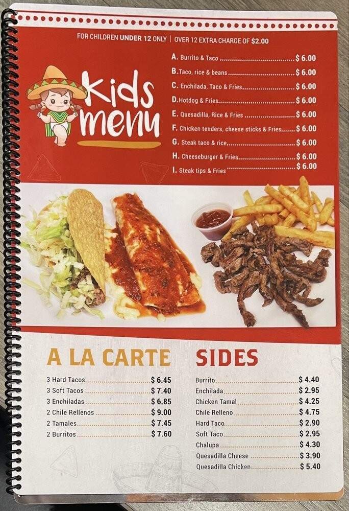 Menu page 2