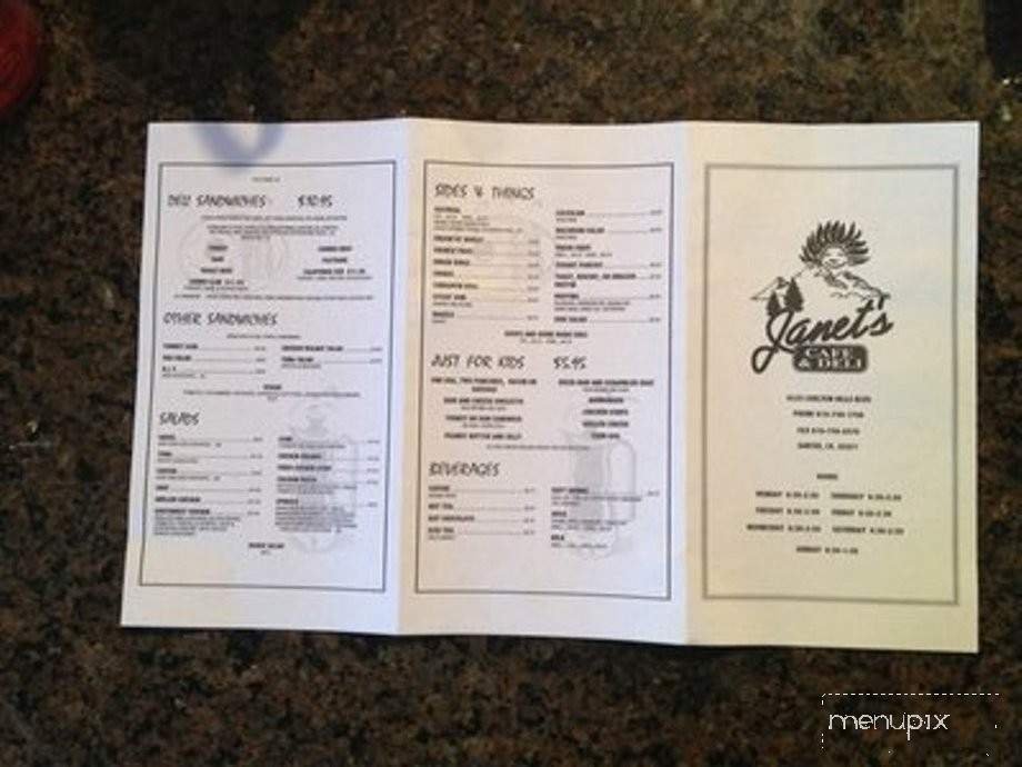 Menu page 2