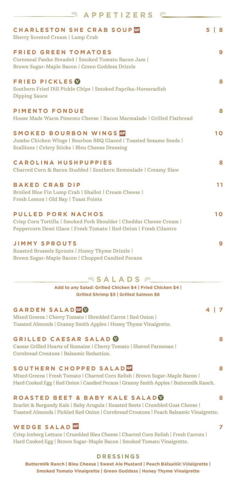 Menu page 2