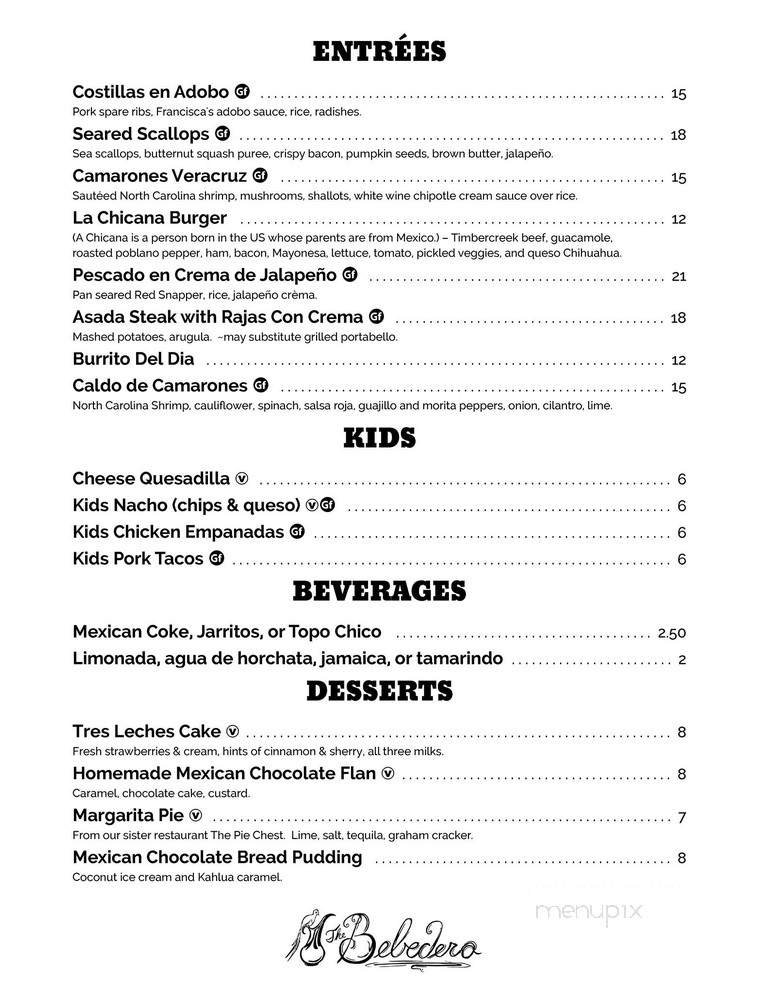 Menu page 2