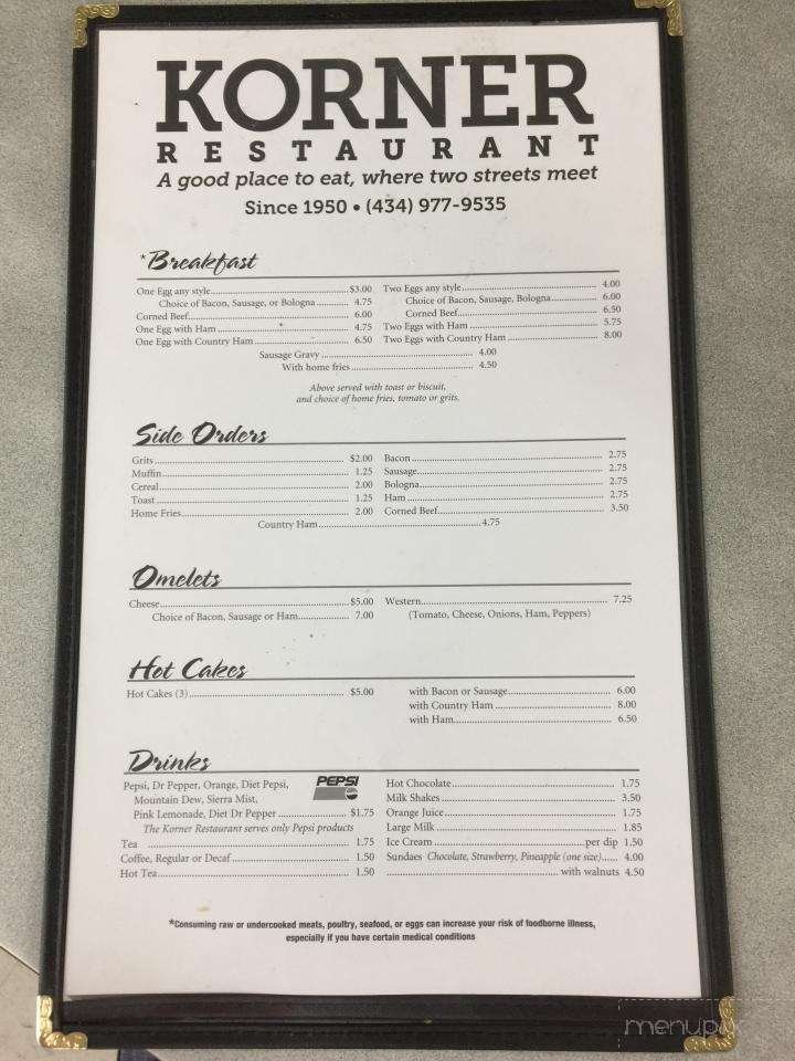 Menu page 2