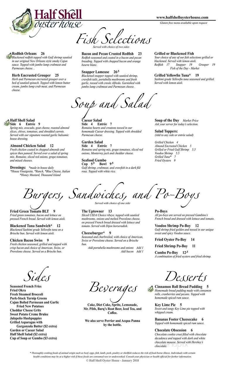 Menu page 2