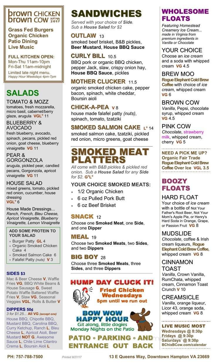 Menu page 2