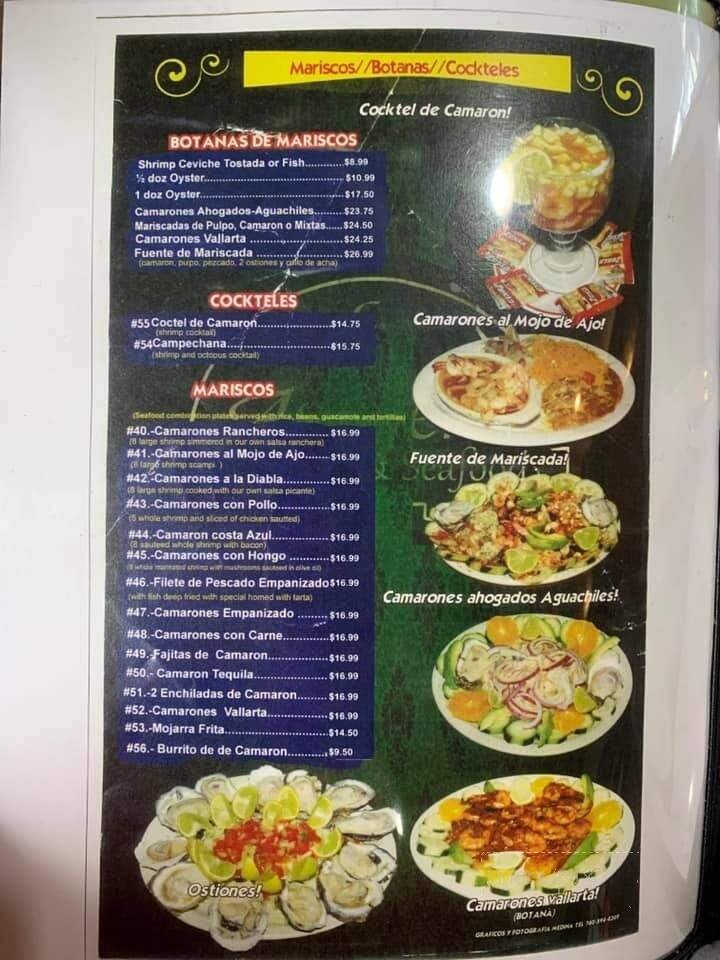 Menu page 7