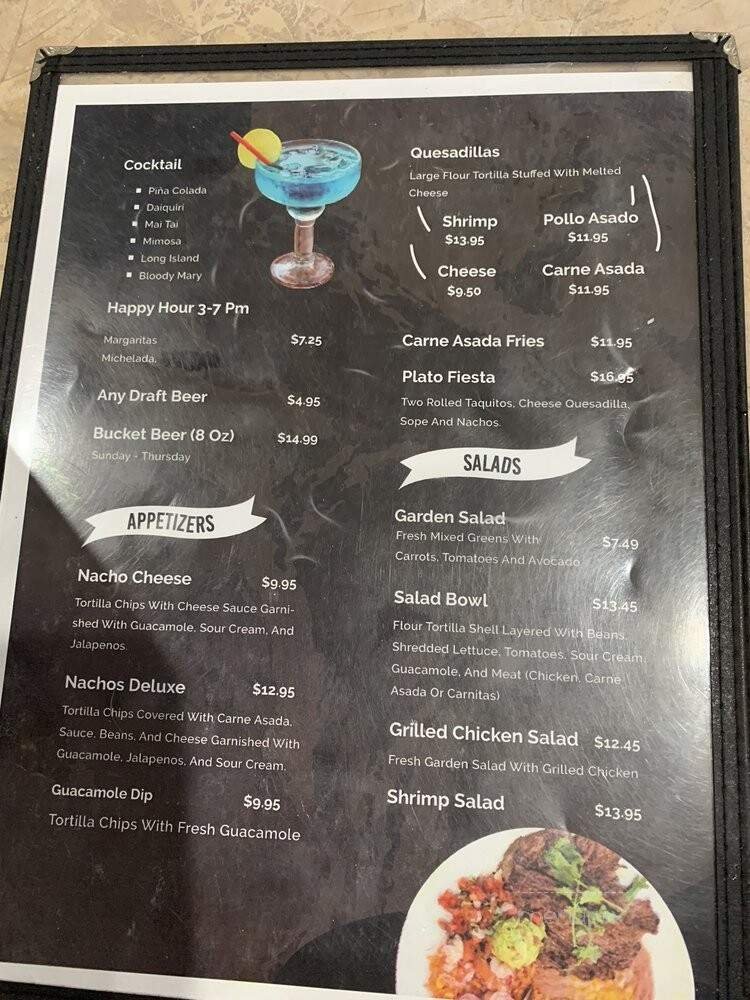 Menu page 2