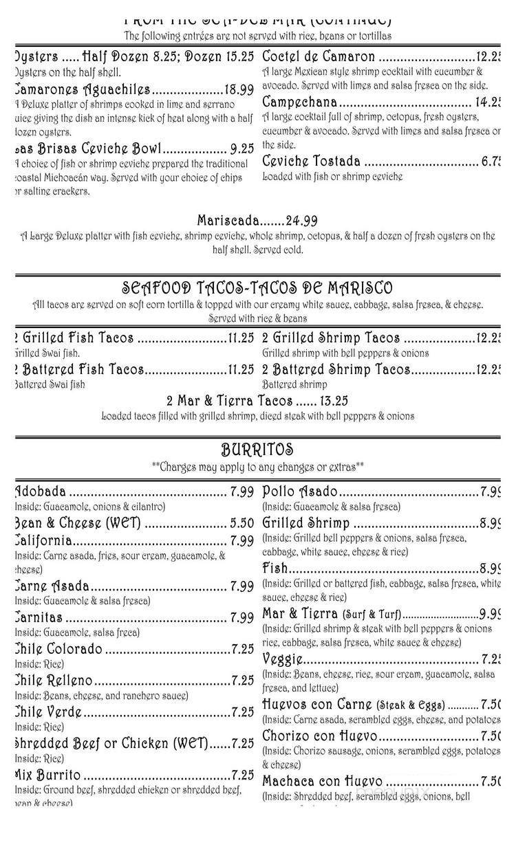 Menu page 4
