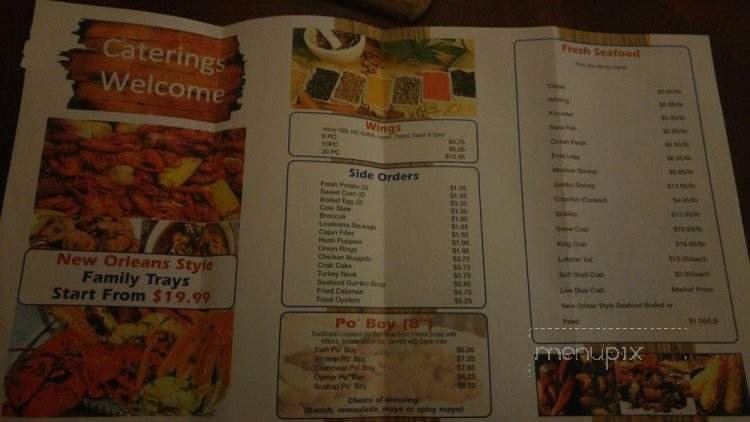 Menu page 1