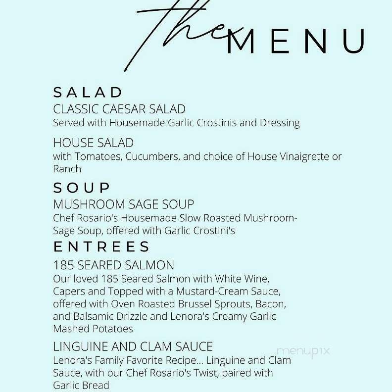 Menu page 1