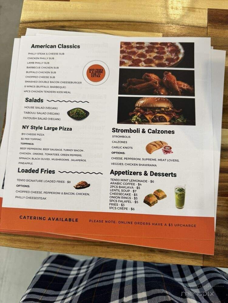 Menu page 2