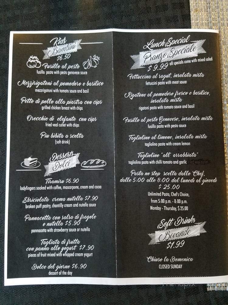 Menu page 2